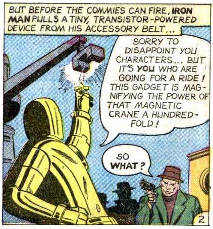 Iron Man explaining everything in excrutiating detail