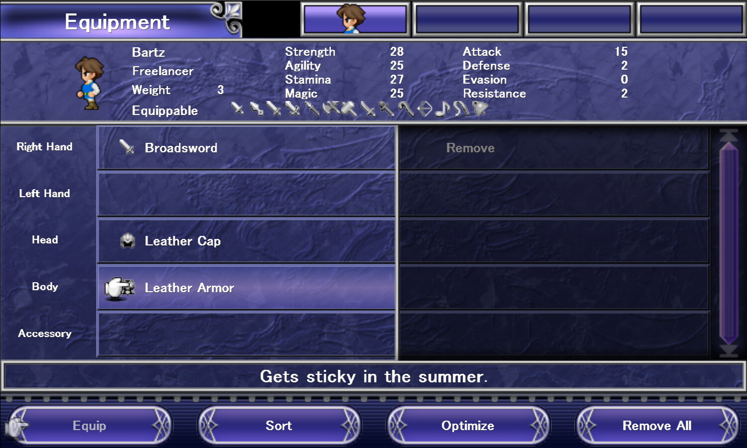 Final Fantasy V Screenshot