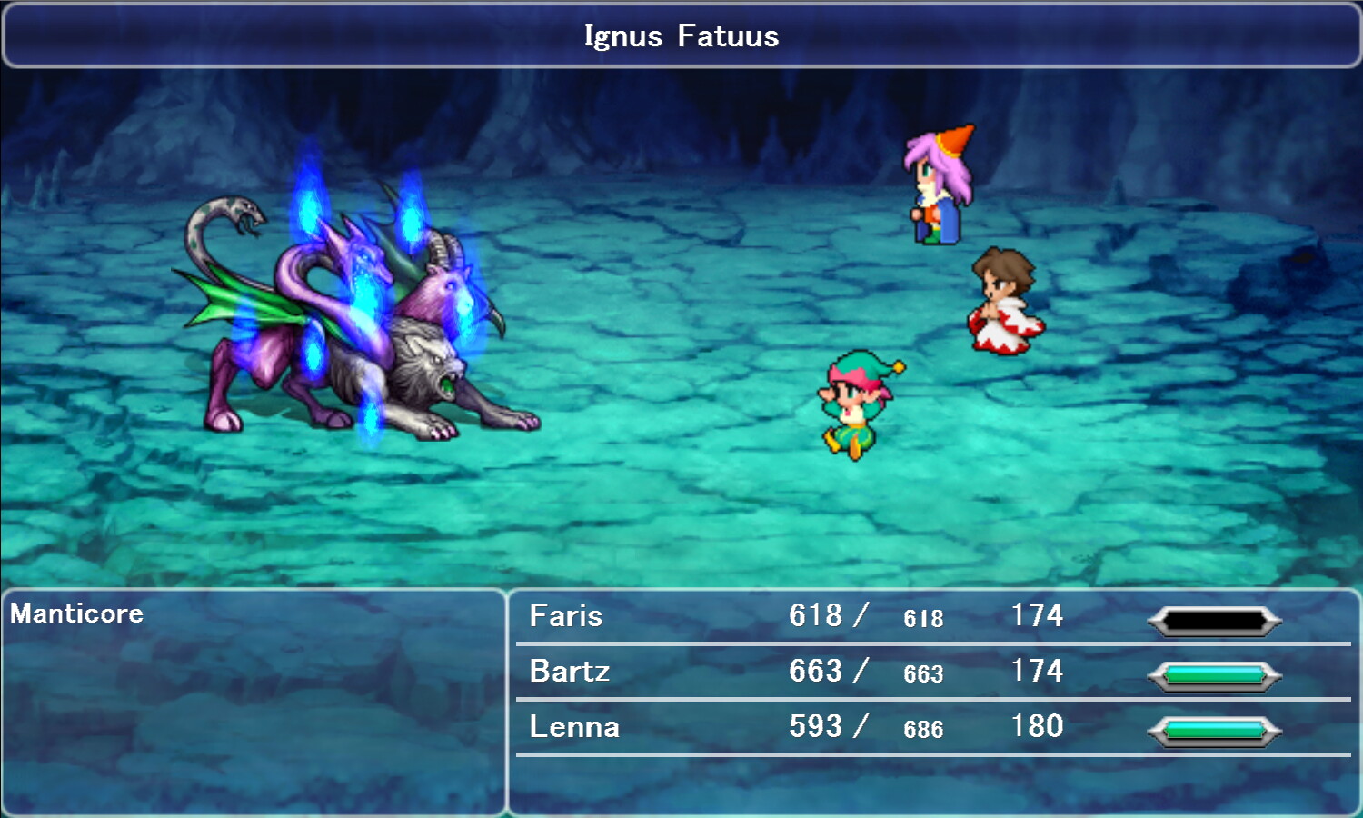 Final Fantasy V Four Job Fiesta