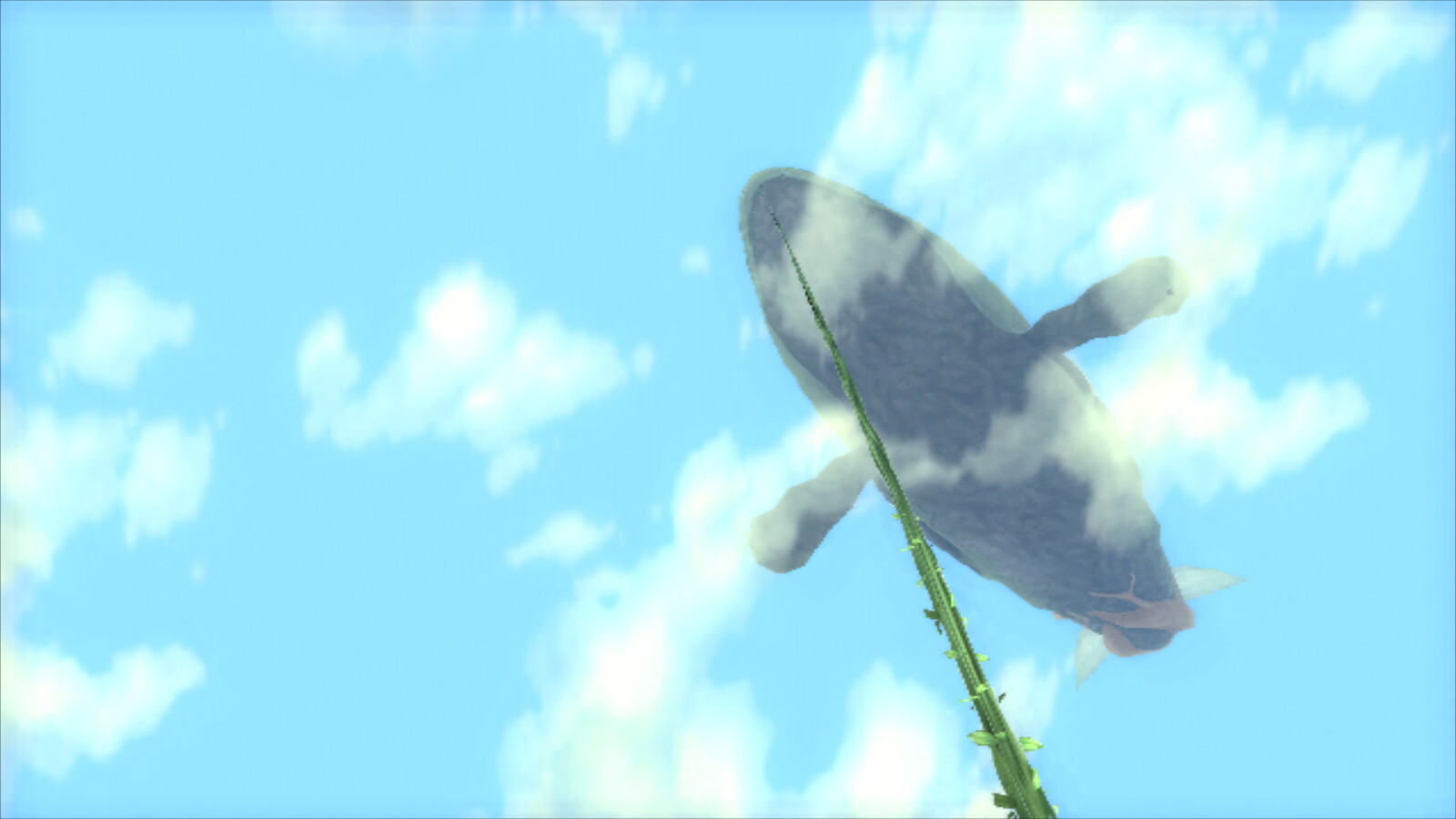 Rune Factory Frontier Screenshot: Whale Island climbing stalk