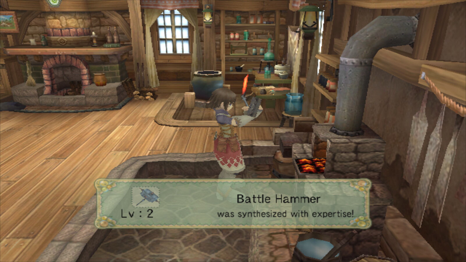 Rune Factory Frontier Screenshot: Synthesized