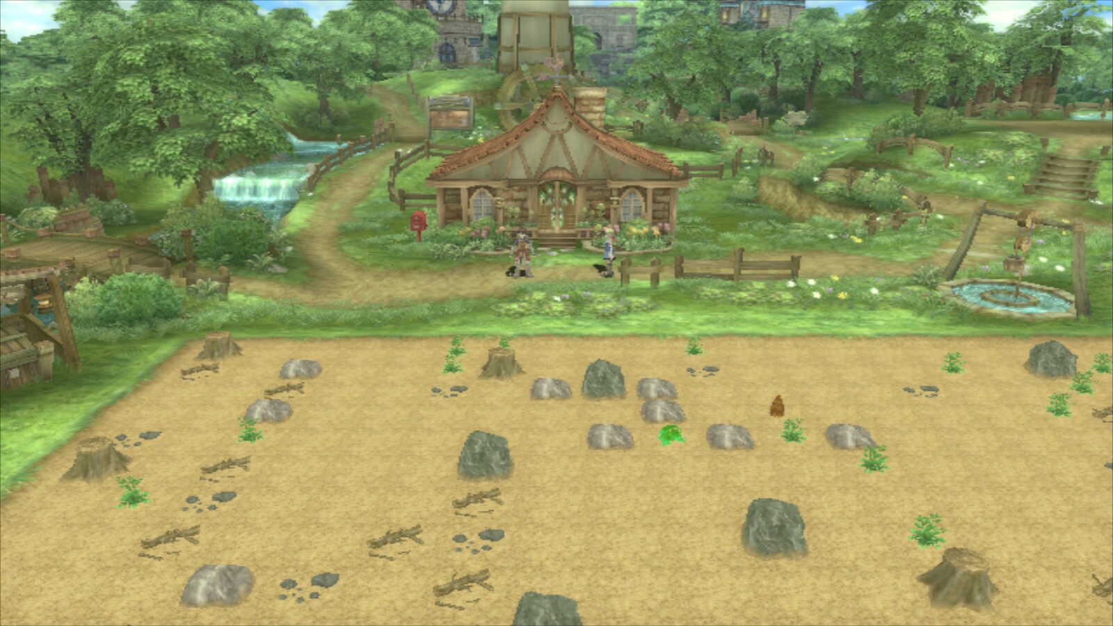 Rune Factory Frontier Screenshot: The Farm