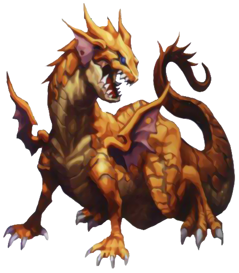 Elder Dragon (Gold)